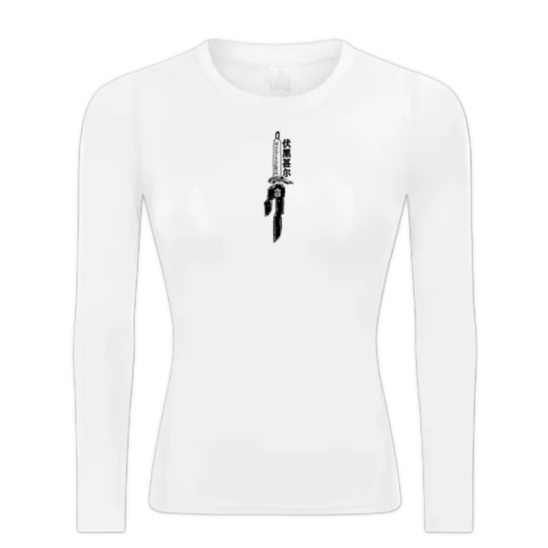 Sorcerer Killer Toji Women’s Compression Rash Guard Long Sleeve