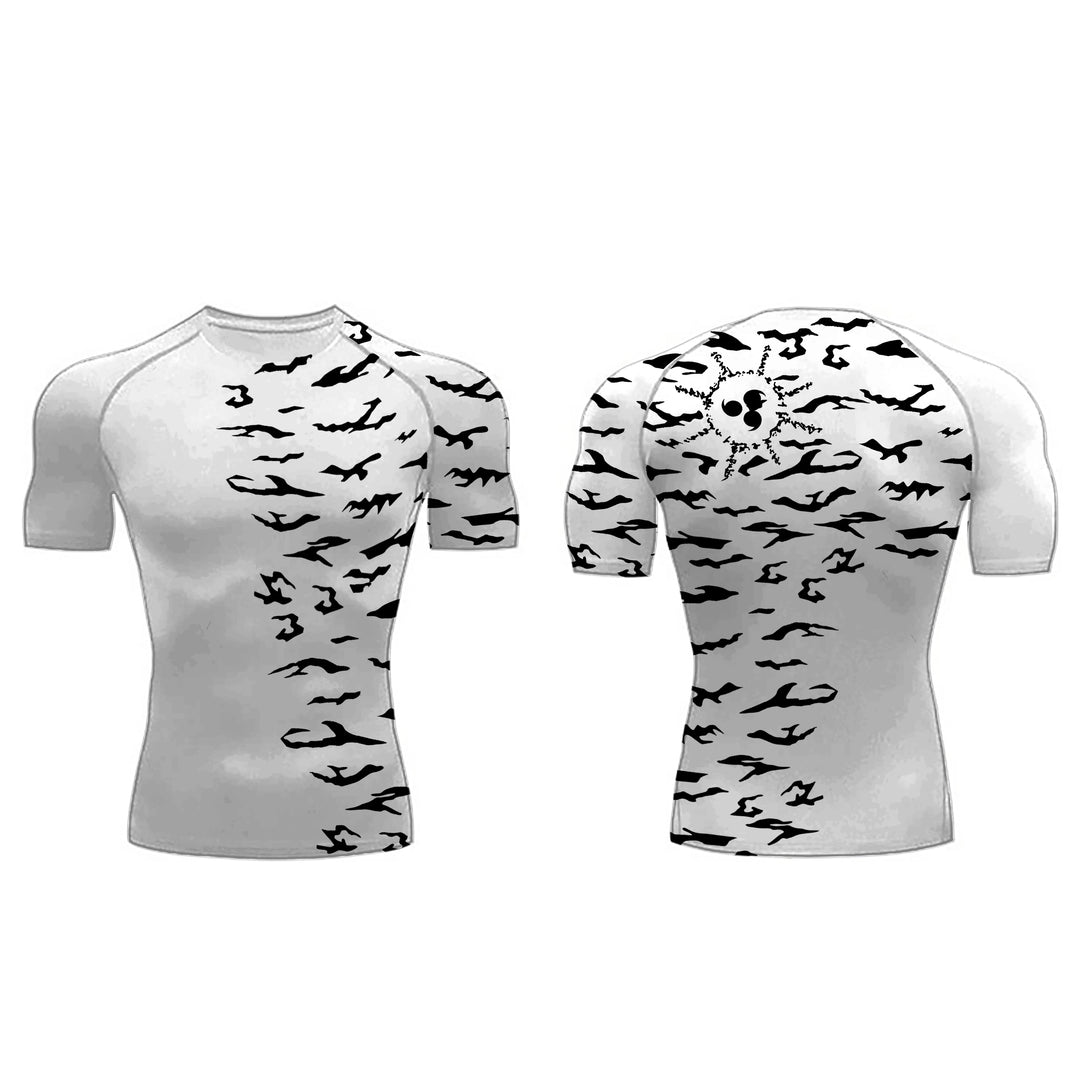 Curse Mark Sasuke Men’s Compression Rash Guard T-Shirt