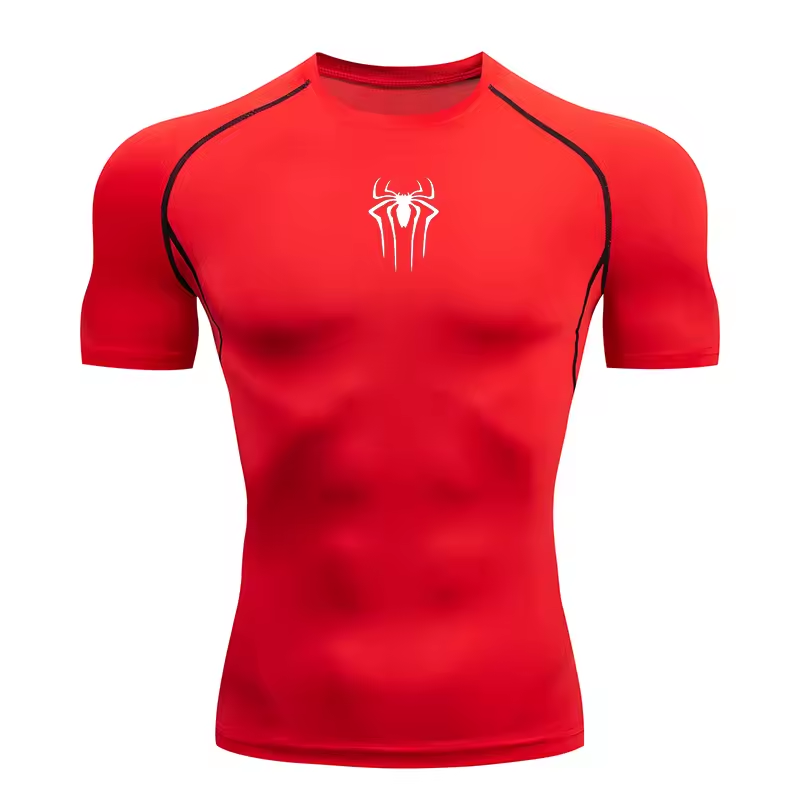 Little Spider Men’s Compression Rash Guard T-Shirt