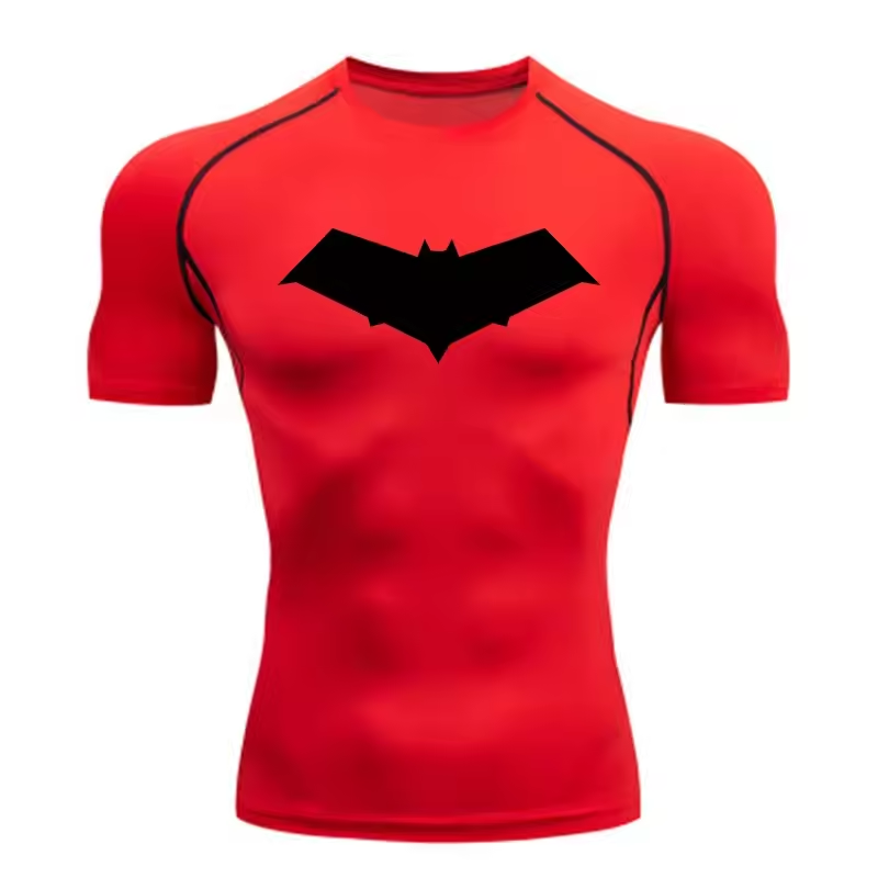 Red Hood Men’s Compression Rash Guard T-Shirt