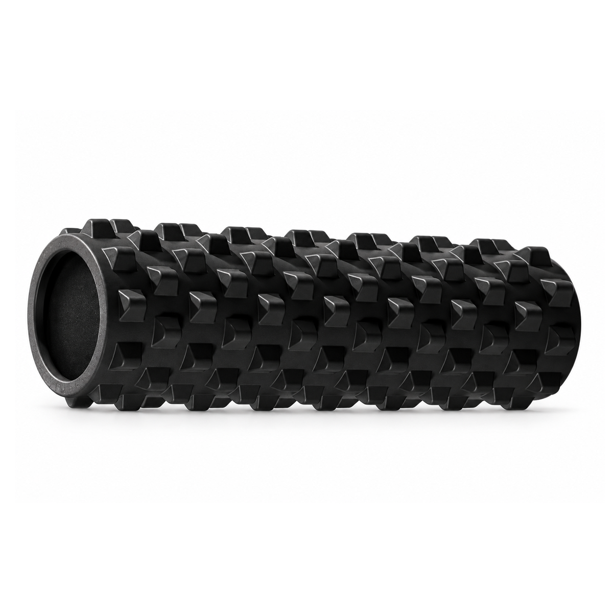 Black Back Roller – 45cm EVA Foam Muscle Massage Roller for Fitness & Recovery