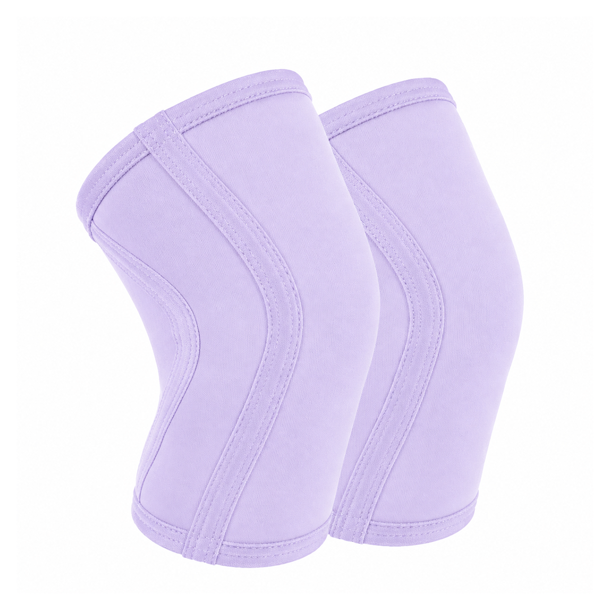 Purple 7mm Neoprene Knee Sleeves – Heavy Duty Knee Support for Powerlifting & Strength Training