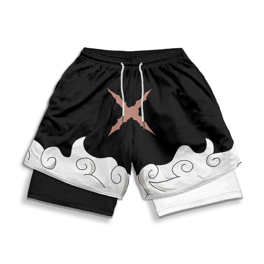 Straw Hat Men’s 2-in-1 Training Gym Shorts