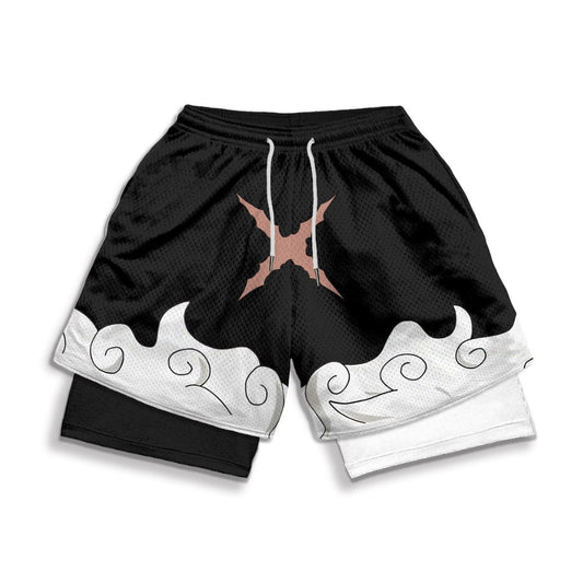 Straw Hat Men’s 2-in-1 Training Gym Shorts