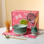 Matcha Set - 8-Piece Gift Kit with Whisk & Chawan