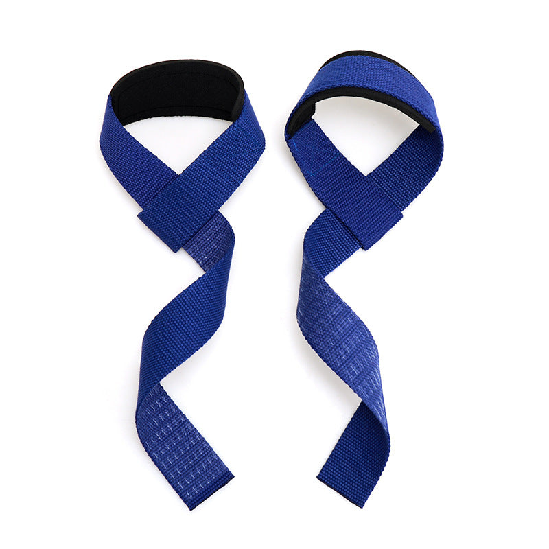 Blue Lifting Straps – Heavy Duty Weightlifting Straps for Deadlifts & Strength Training