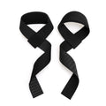 Black Lifting Straps – Heavy Duty Weightlifting Wrist Straps for Strength Training & Deadlifts