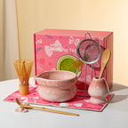 Matcha Set - 8-Piece Gift Kit with Whisk & Chawan