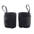 Black Wrist Wraps – Heavy Duty Wrist Support for Weightlifting & Strength Training