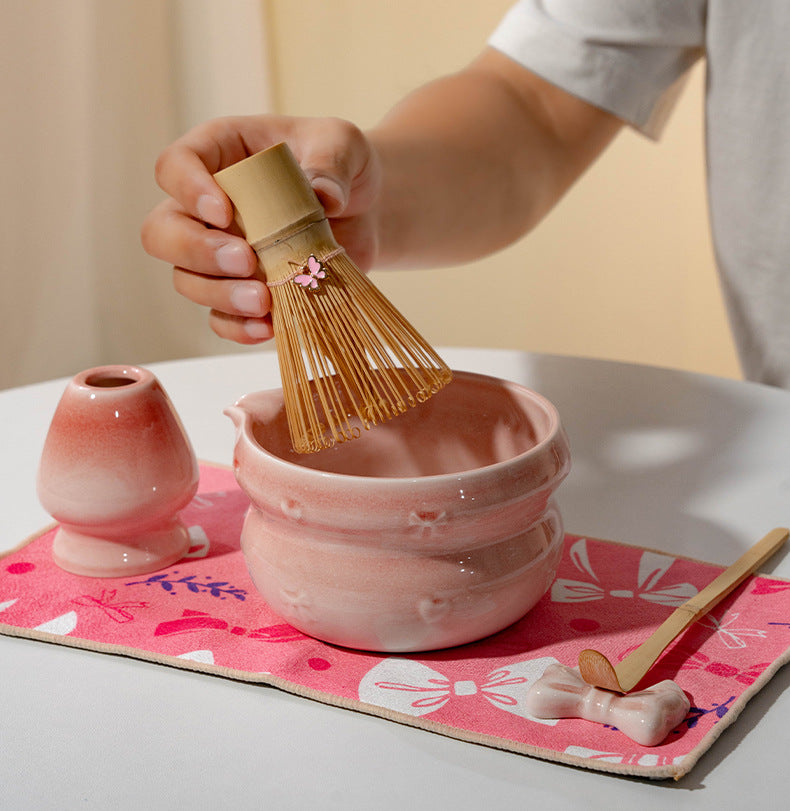 Matcha Set - 8-Piece Gift Kit with Whisk & Chawan