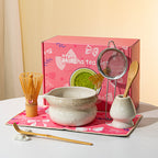 Matcha Set - 8-Piece Gift Kit with Whisk & Chawan