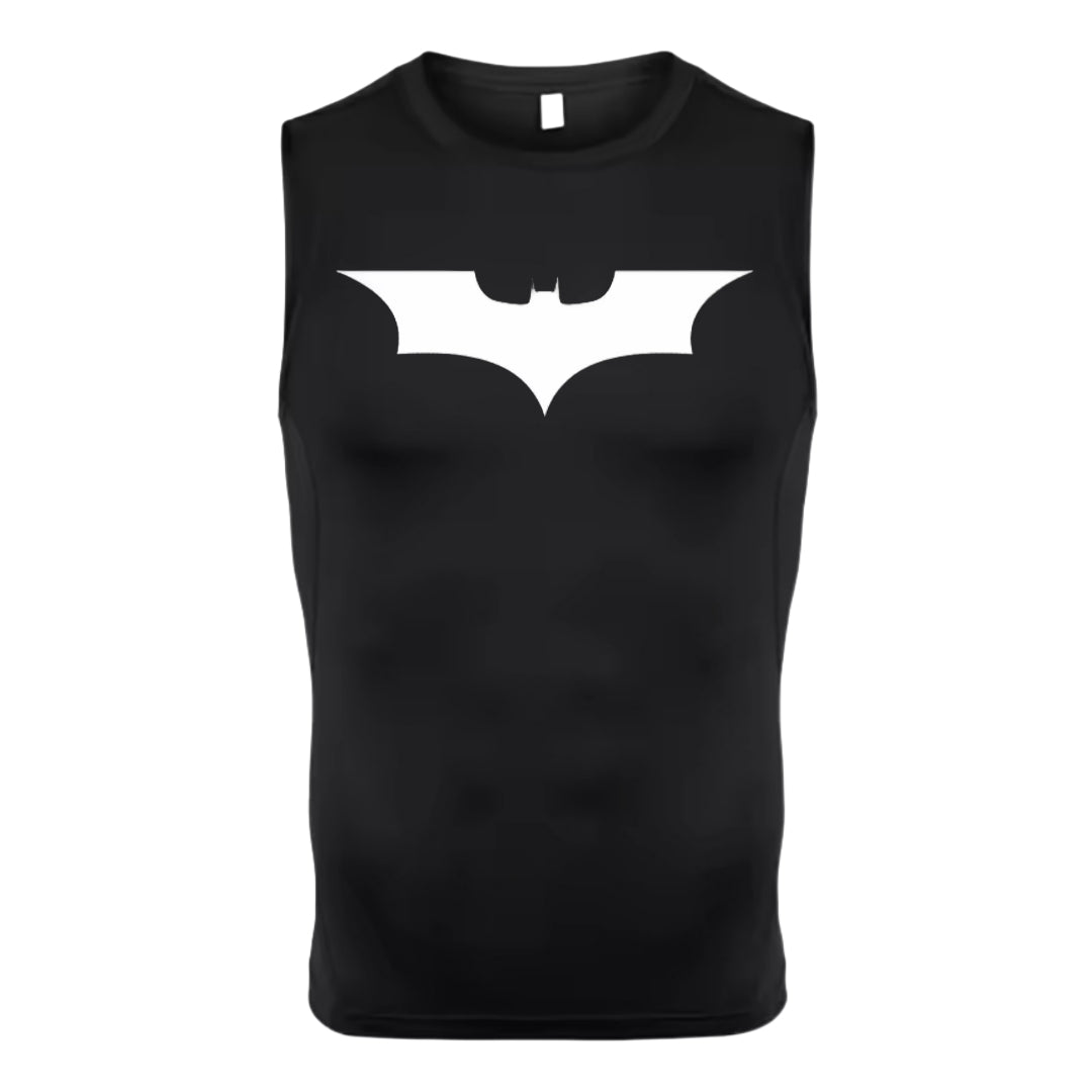 Batman Men’s Compression Rash Guard Tank Top