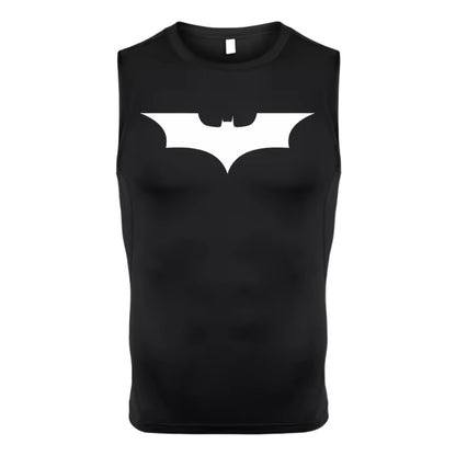 Batman Men’s Compression Rash Guard Tank Top