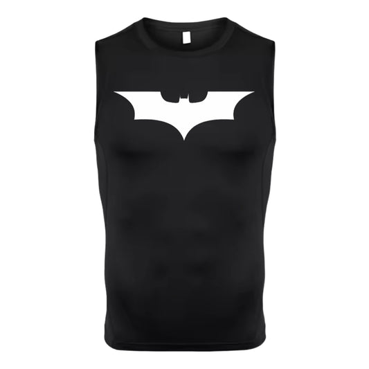 Batman Men’s Compression Rash Guard Tank Top