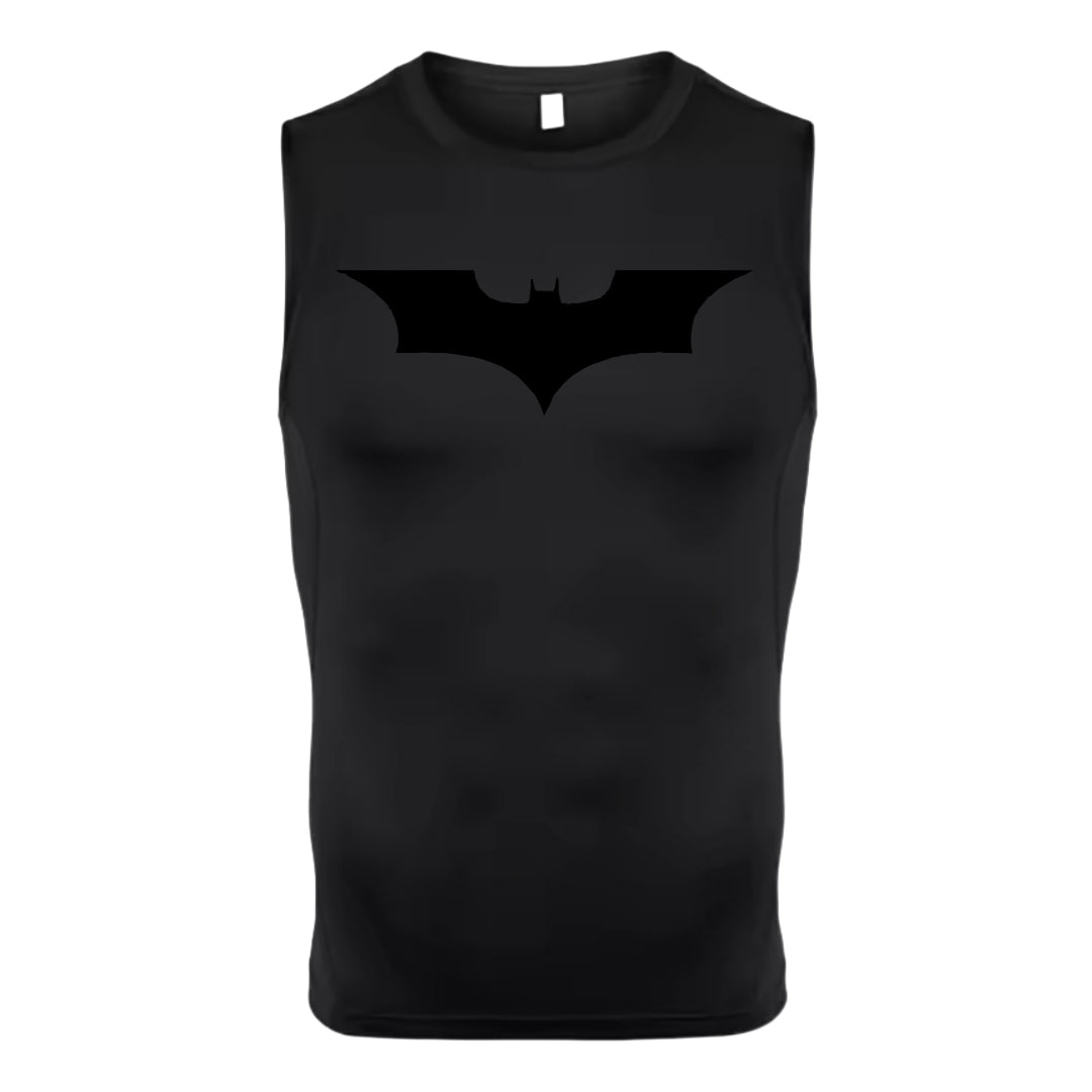 Batman Men’s Compression Rash Guard Tank Top