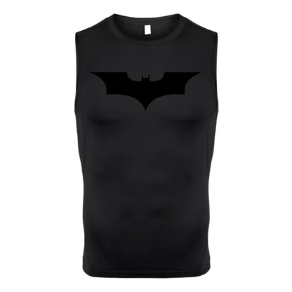 Batman Men’s Compression Rash Guard Tank Top