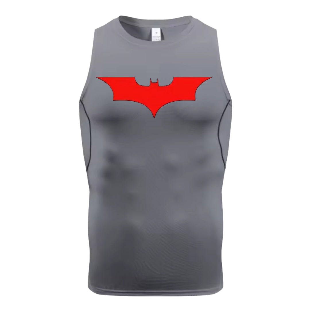 Batman Men’s Compression Rash Guard Tank Top