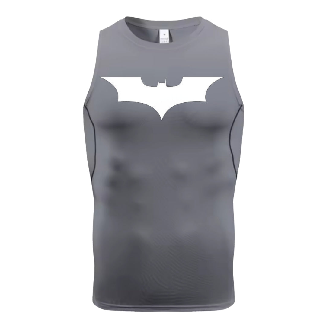 Batman Men’s Compression Rash Guard Tank Top