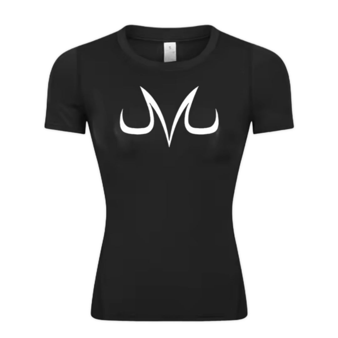 Majin Vegeta Women’s Compression Rash Guard T-Shirt