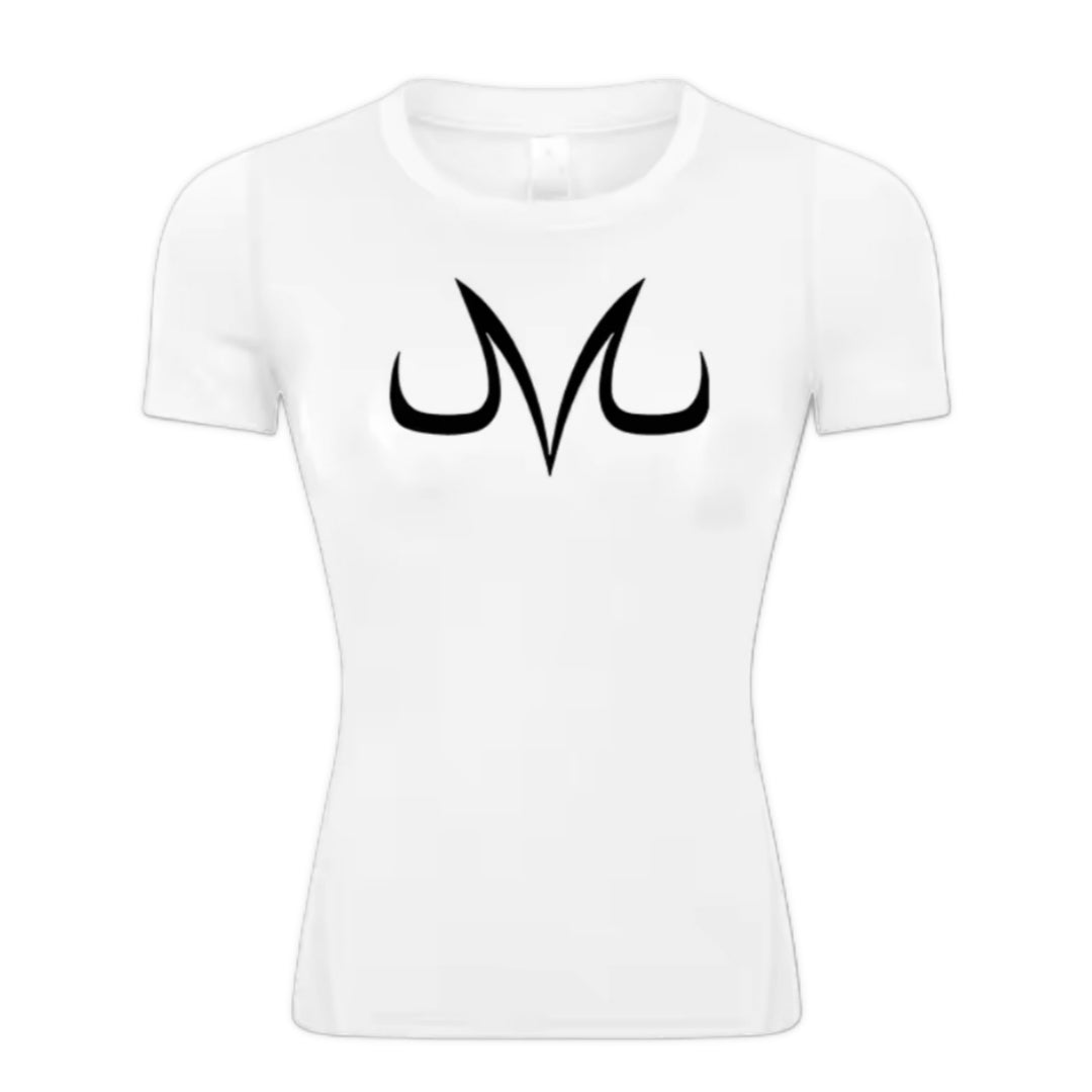 Majin Vegeta Women’s Compression Rash Guard T-Shirt