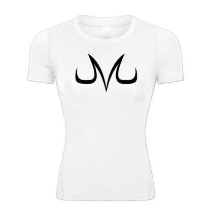 Majin Vegeta Women’s Compression Rash Guard T-Shirt