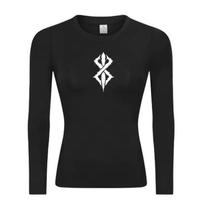 Berserk Brand of Sacrifice Women’s Compression Rash Guard Long Sleeve