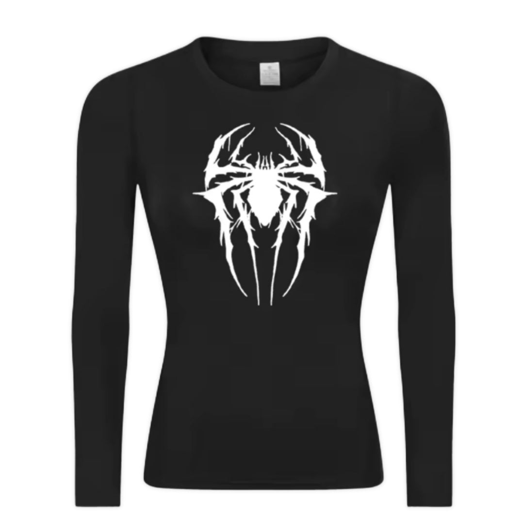 Spider-Man 2 Women’s Compression Rash Guard Long Sleeve