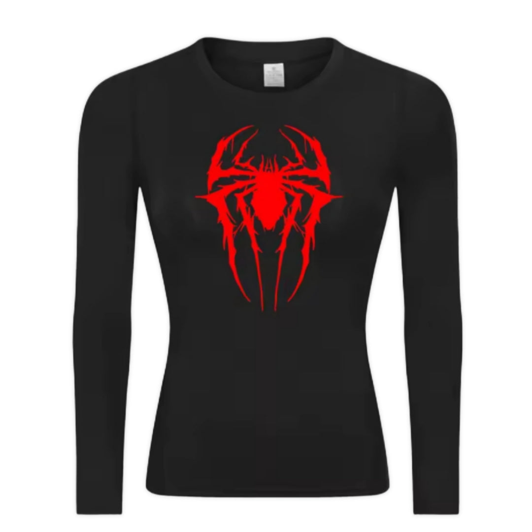 Spider-Man 2 Women’s Compression Rash Guard Long Sleeve