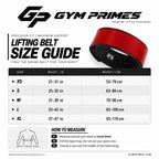 Red Carbon Lever Belt