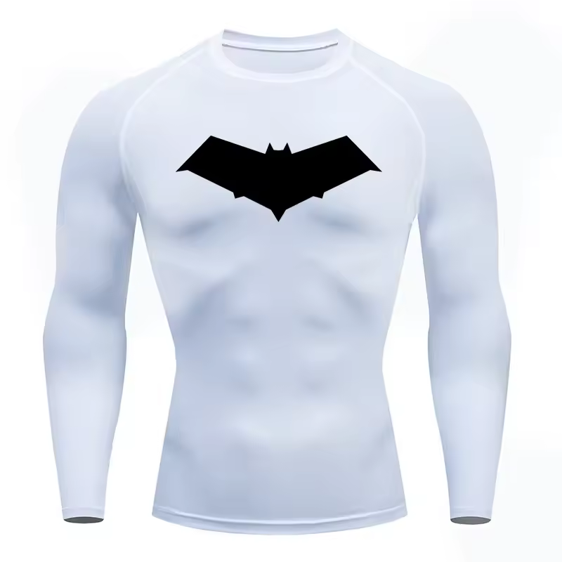 Red Hood | Jason Todd | Compression Long Sleeve | Gym Wear | Breathable Workout Shirt