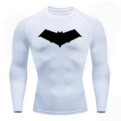 Red Hood | Jason Todd | Compression Long Sleeve | Gym Wear | Breathable Workout Shirt