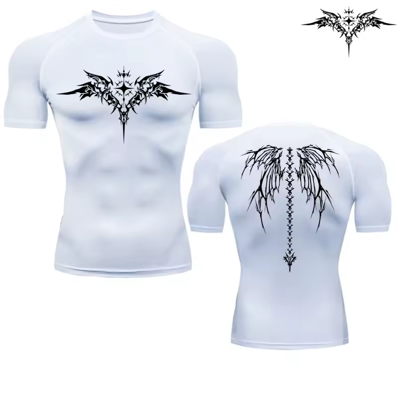 Of Gold 2.0 Compression T-Shirt | Anime Gym Wear | Breathable Workout Shirt