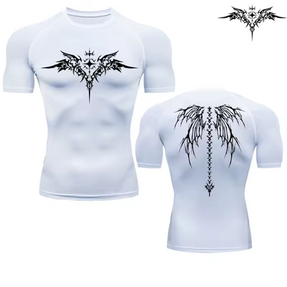Of Gold 2.0 Compression T-Shirt | Anime Gym Wear | Breathable Workout Shirt