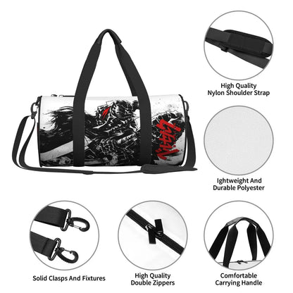 Japanese Manga Bereserk Sports Bags