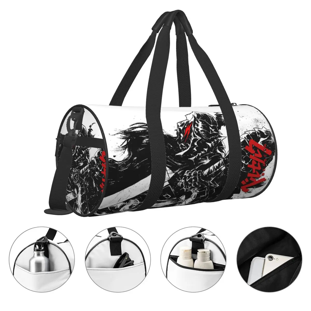 Japanese Manga Bereserk Sports Bags