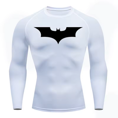 Batman Compression Long Sleeve | Gym Wear | Breathable Workout Shirt