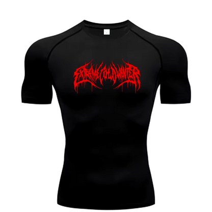 Ghost Compression T-Shirt | Anime Gym Wear | Breathable Workout Shirt