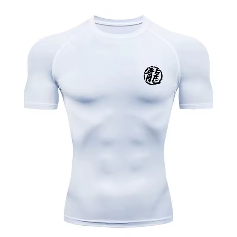 Son Goku Compression T-Shirt | dbz Dragon Ball Anime Gym Wear | Breathable Workout Shirt