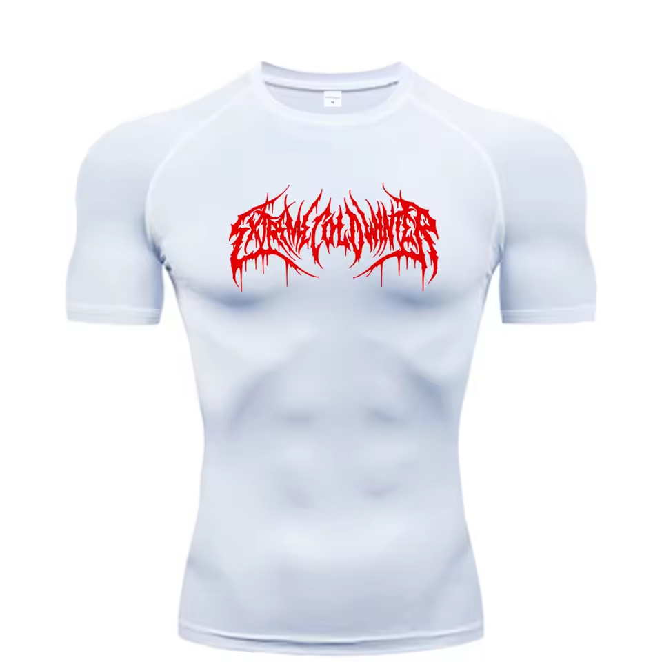 Ghost Compression T-Shirt | Anime Gym Wear | Breathable Workout Shirt