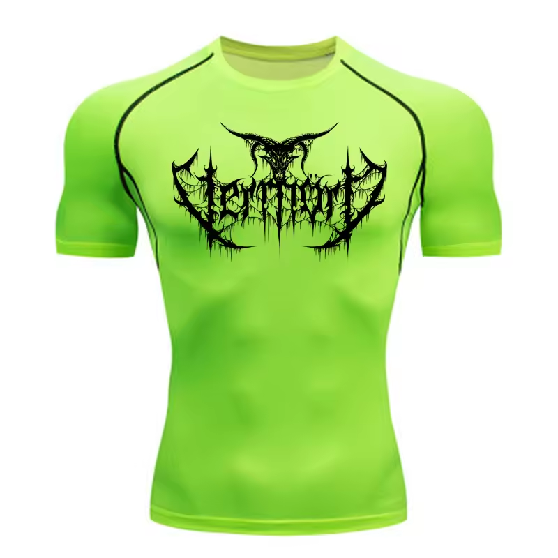 Goat Y2K Compression T-Shirt | Anime Gym Wear | Breathable Workout Shirt