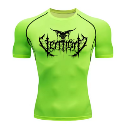 Goat Y2K Compression T-Shirt | Anime Gym Wear | Breathable Workout Shirt