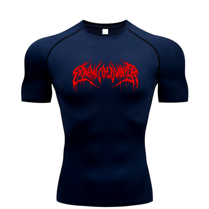 Ghost Compression T-Shirt | Anime Gym Wear | Breathable Workout Shirt