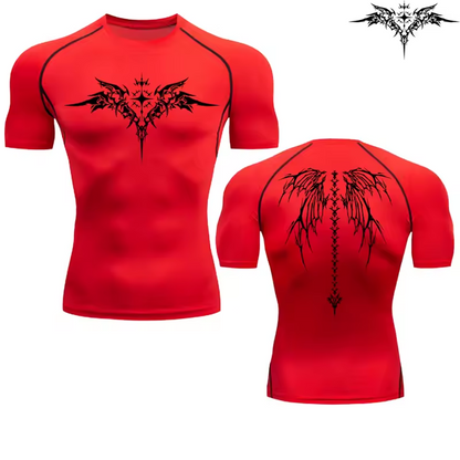 Of Gold 2.0 Compression T-Shirt | Anime Gym Wear | Breathable Workout Shirt