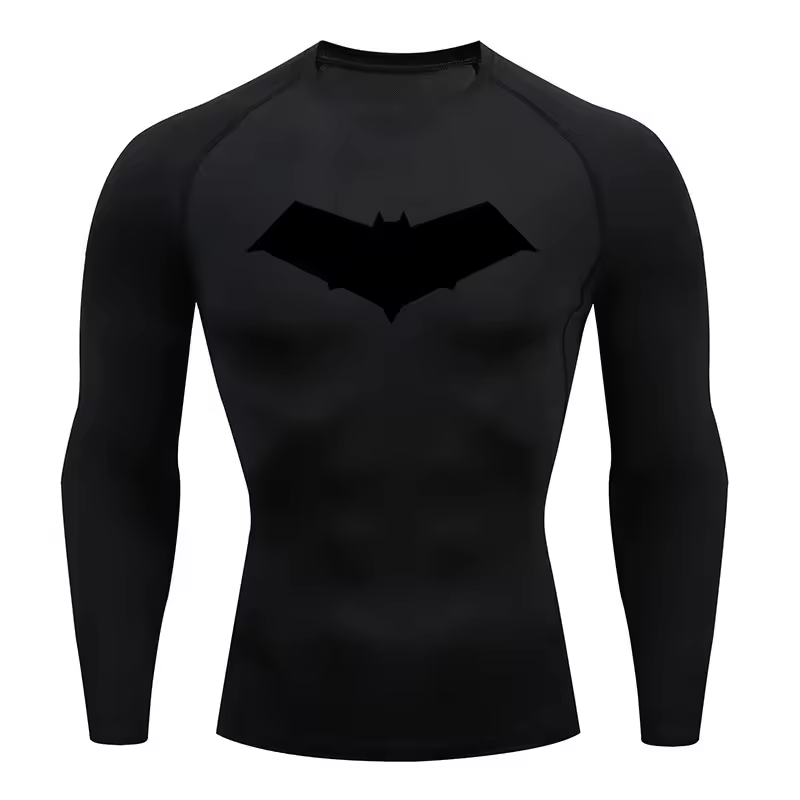 Red Hood | Jason Todd | Compression Long Sleeve | Gym Wear | Breathable Workout Shirt