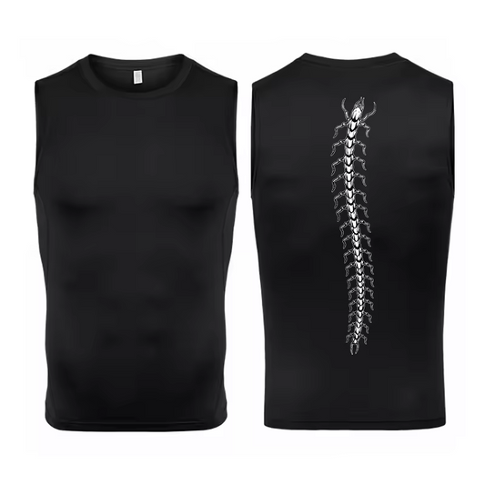 Centipede Men’s Compression Rash Guard Tank Top