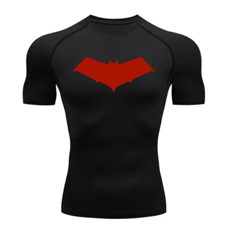 Red Hood Men’s Compression Rash Guard T-Shirt