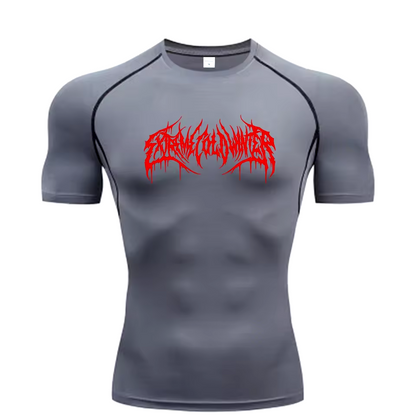 Ghost Compression T-Shirt | Anime Gym Wear | Breathable Workout Shirt