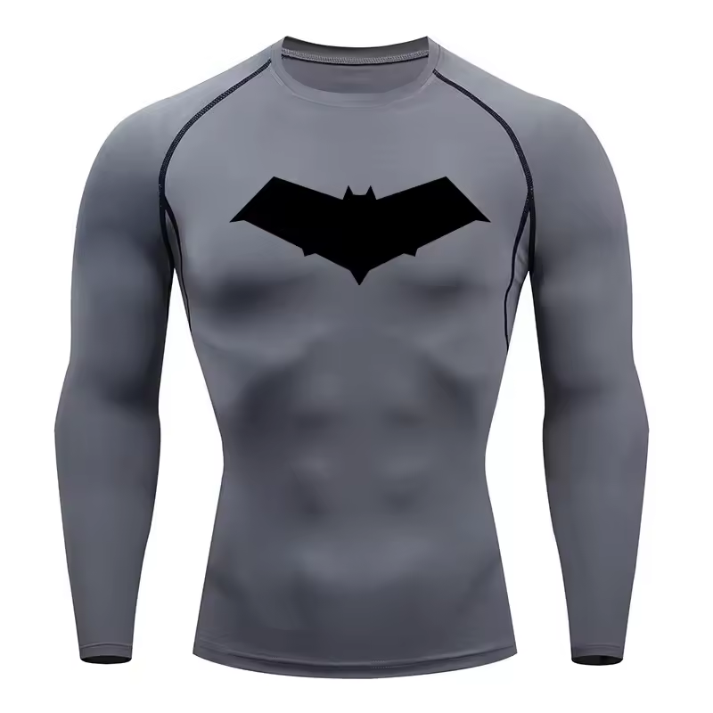 Red Hood | Jason Todd | Compression Long Sleeve | Gym Wear | Breathable Workout Shirt