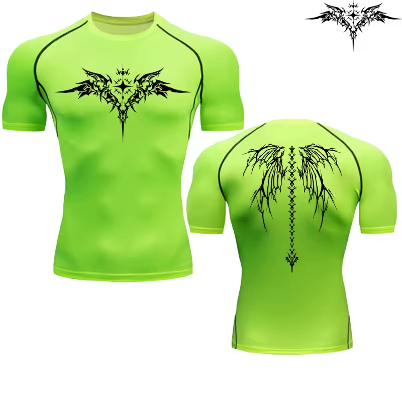 Of Gold 2.0 Compression T-Shirt | Anime Gym Wear | Breathable Workout Shirt