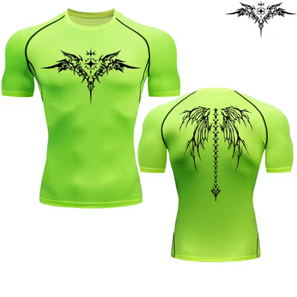 Of Gold 2.0 Compression T-Shirt | Anime Gym Wear | Breathable Workout Shirt